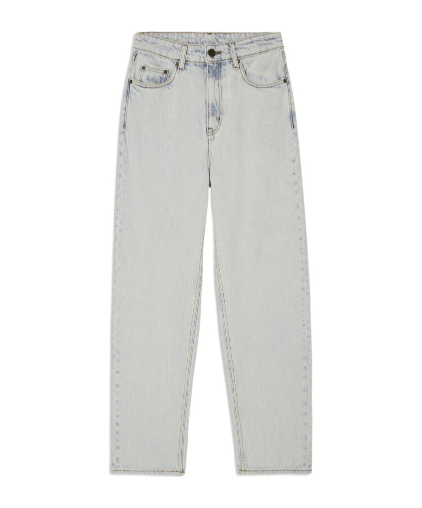 American Vintage Joybird High-waisted Straight Jeans In White