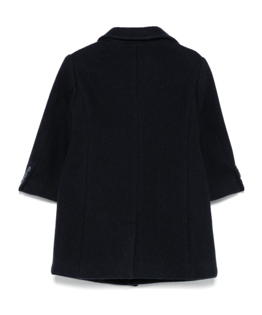 Fay Corduroy Coat In Black