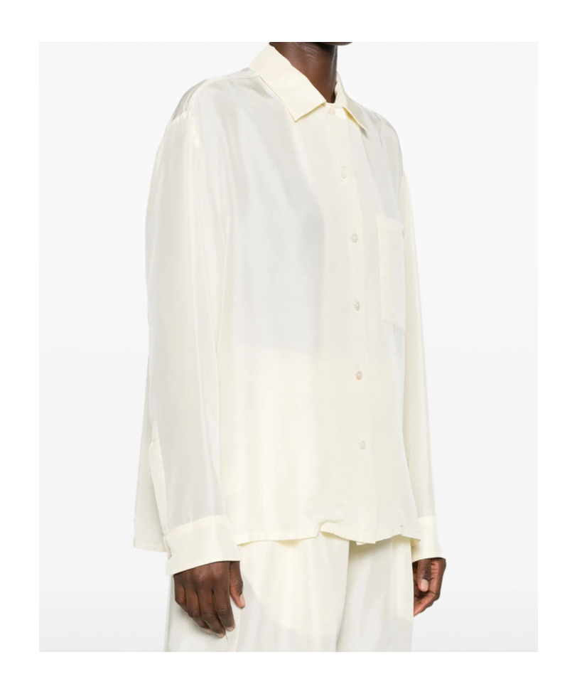 Shop Barena Venezia Long-sleeved Shirt In White