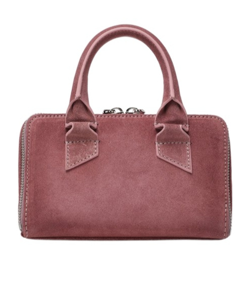 Attico Double Zipper Shoulder Bag In Pattern