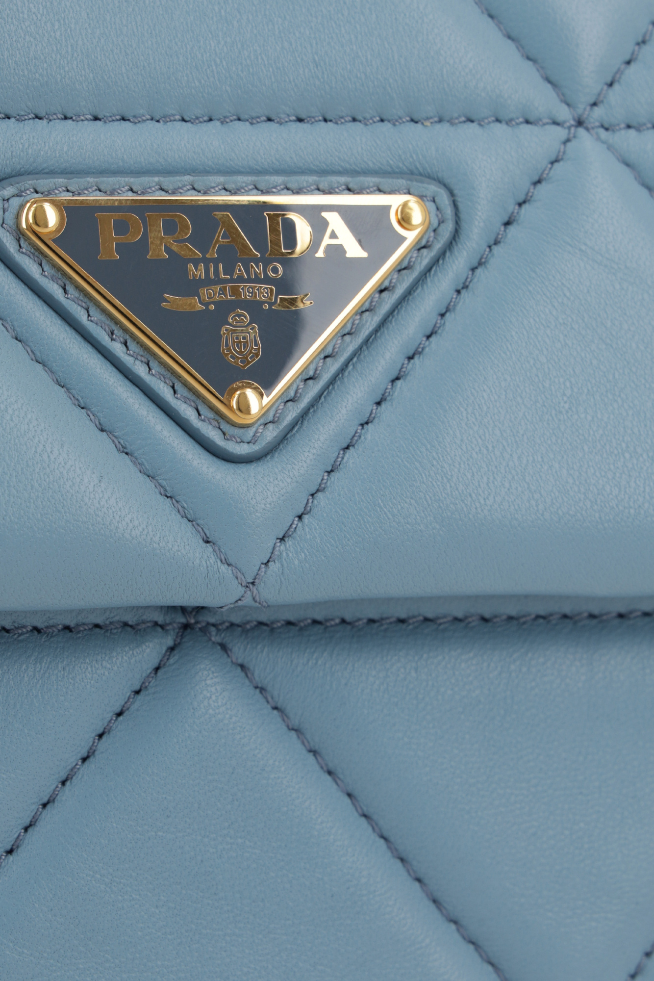 Prada Spectrum Shoulder Bag In Blue