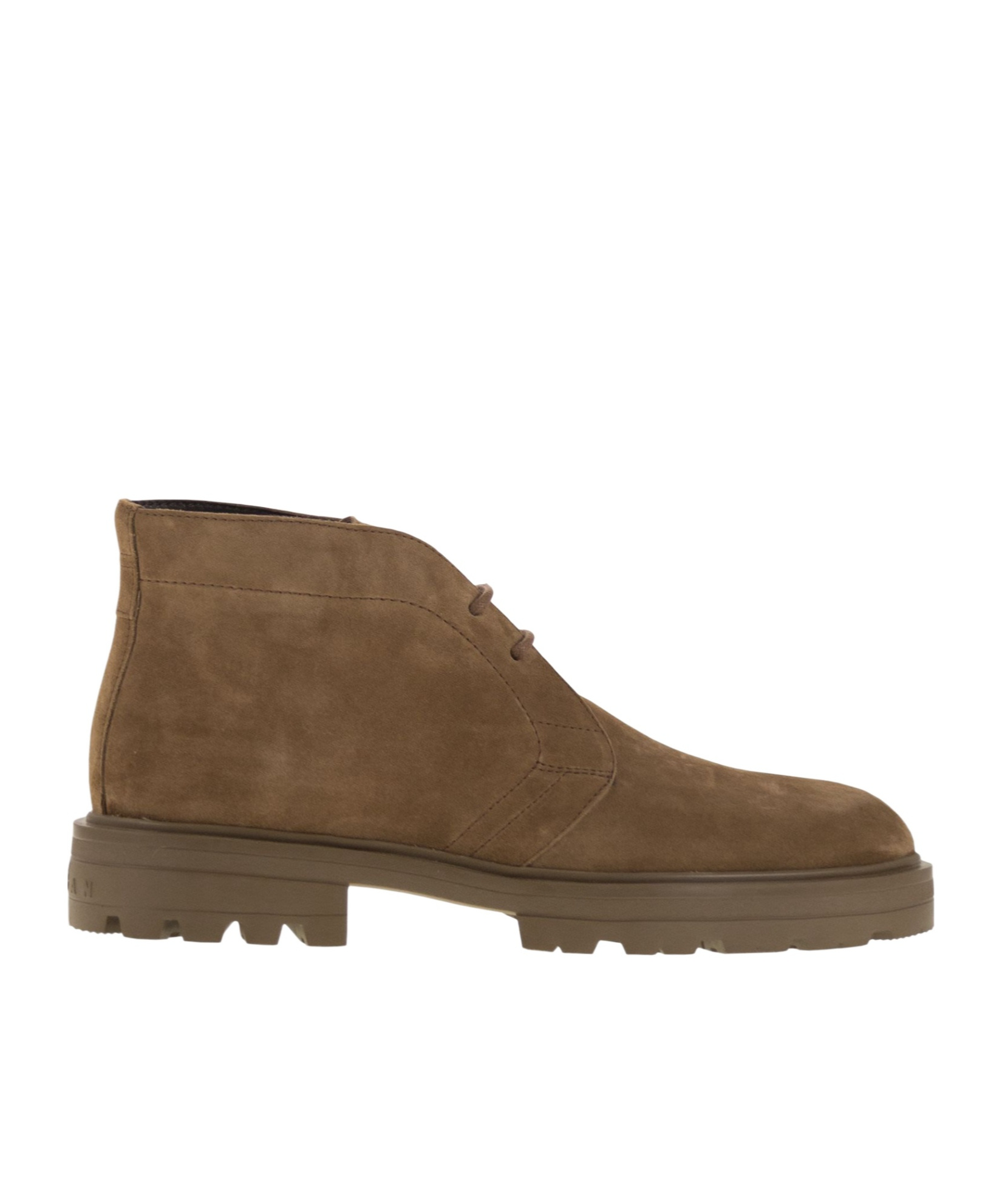 Hogan H673 - Lace-up Ankle Boot In Brown