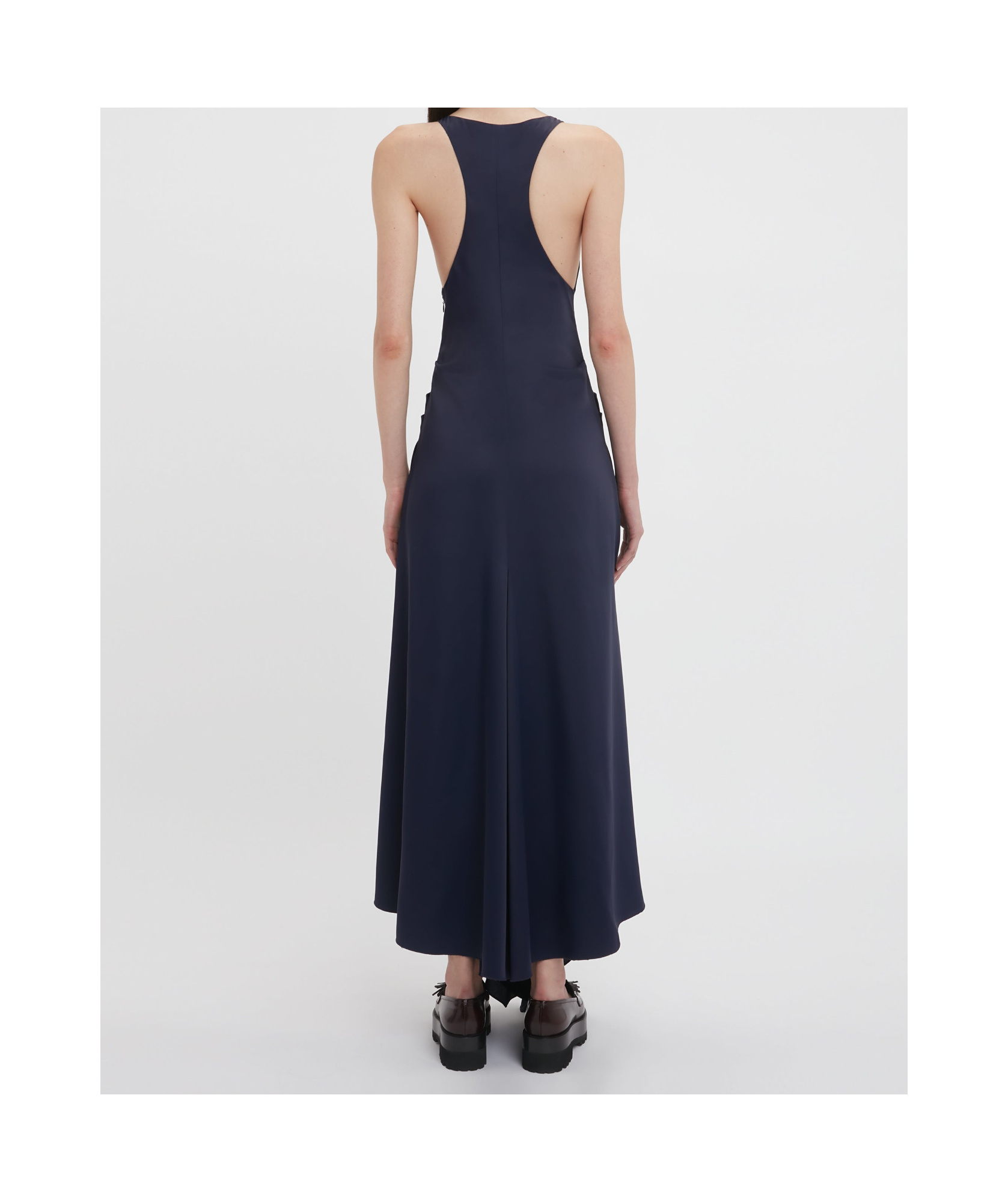 Shop Victoria Beckham Sleeveless Dress In Black
