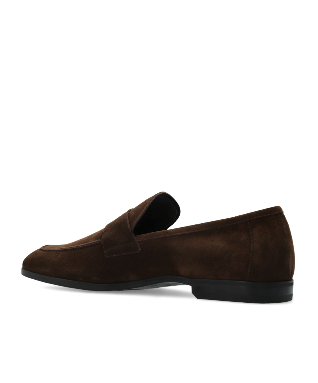 Tom Ford Round Head Loafer Shoes In Black