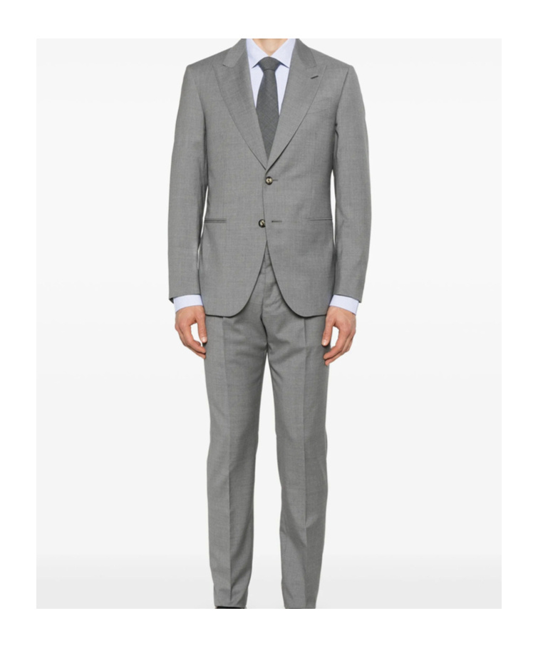 Mazzarelli Lapel Long Sleeve Shirt In White