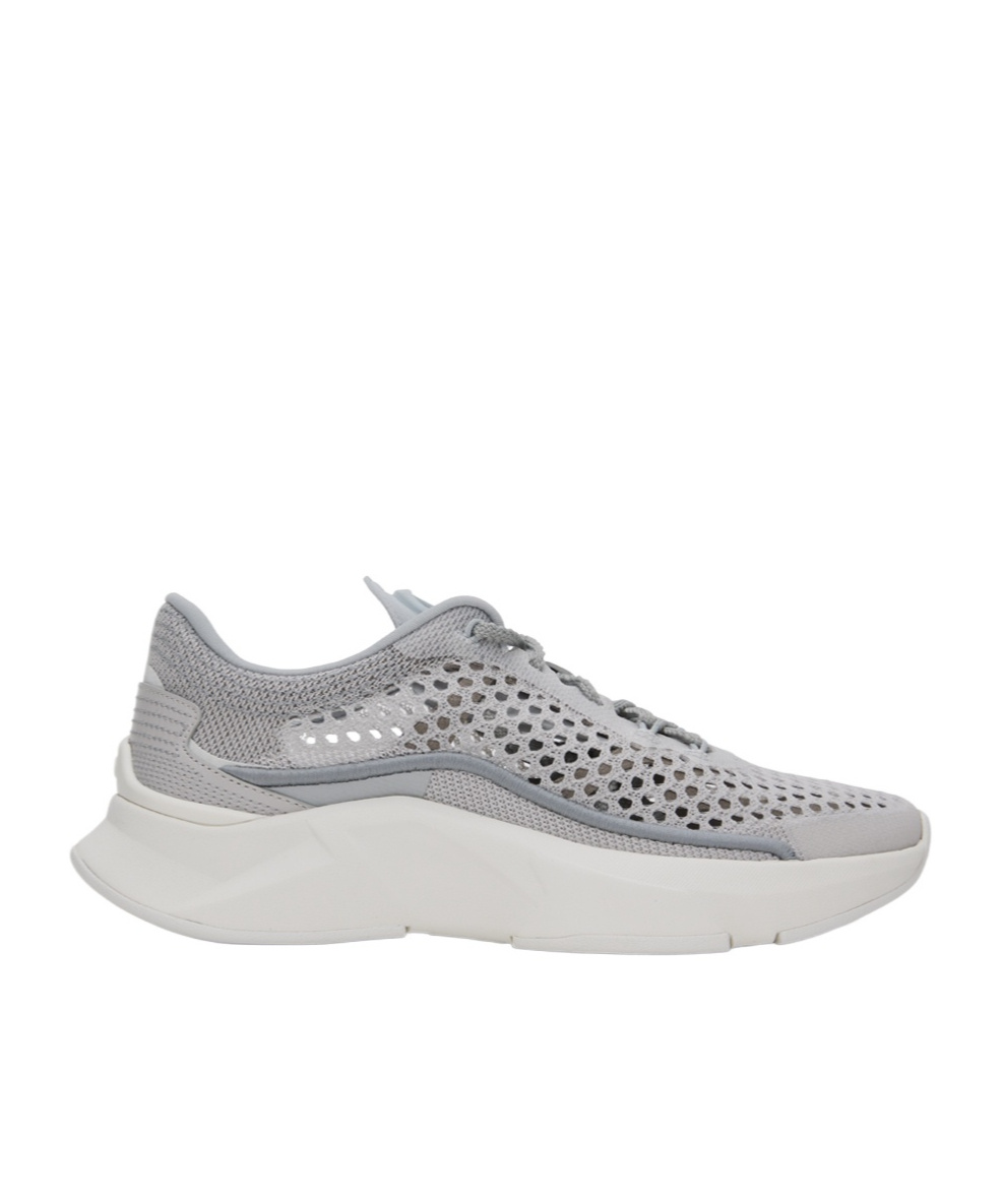 Valentino True Actress Mesh Sneakers In Gray