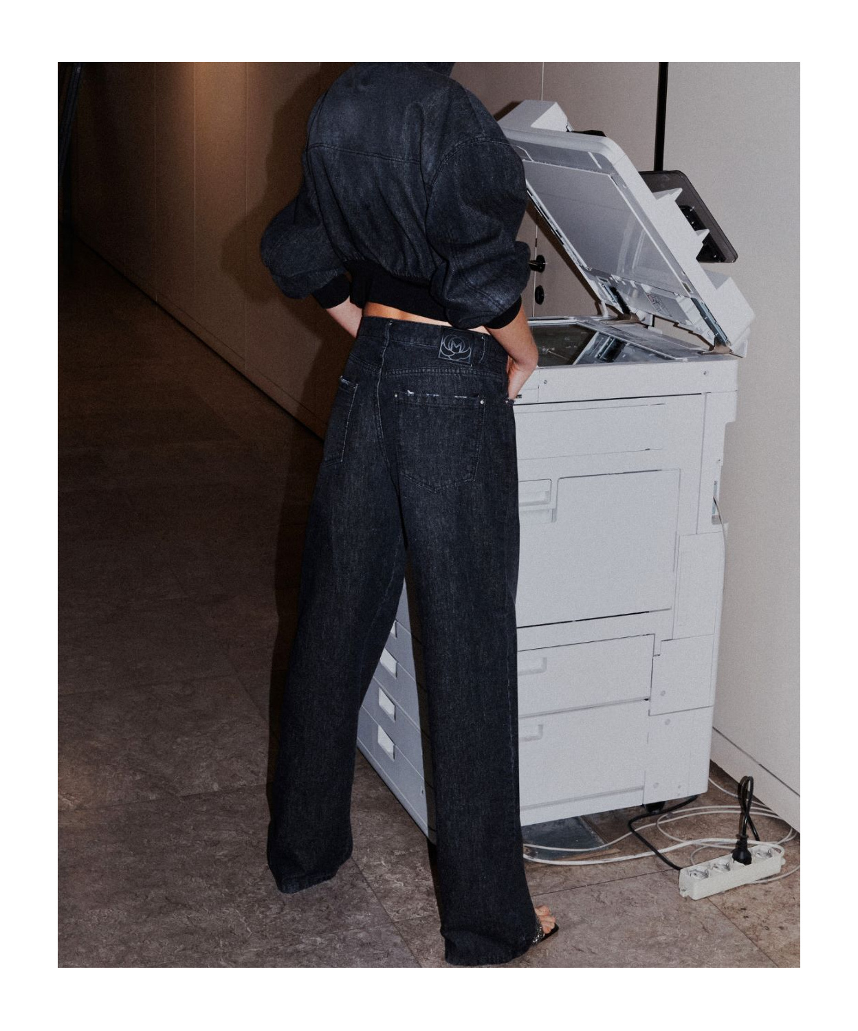 Marella Straight Jeans In Black
