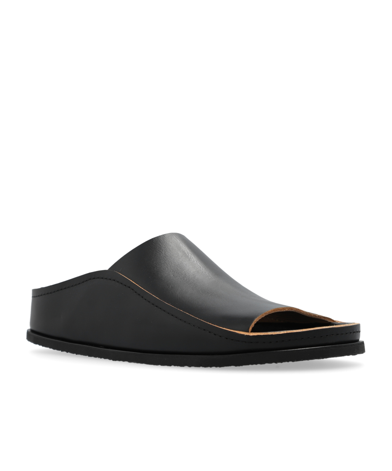 Lemaire Open-toed Slippers In Black
