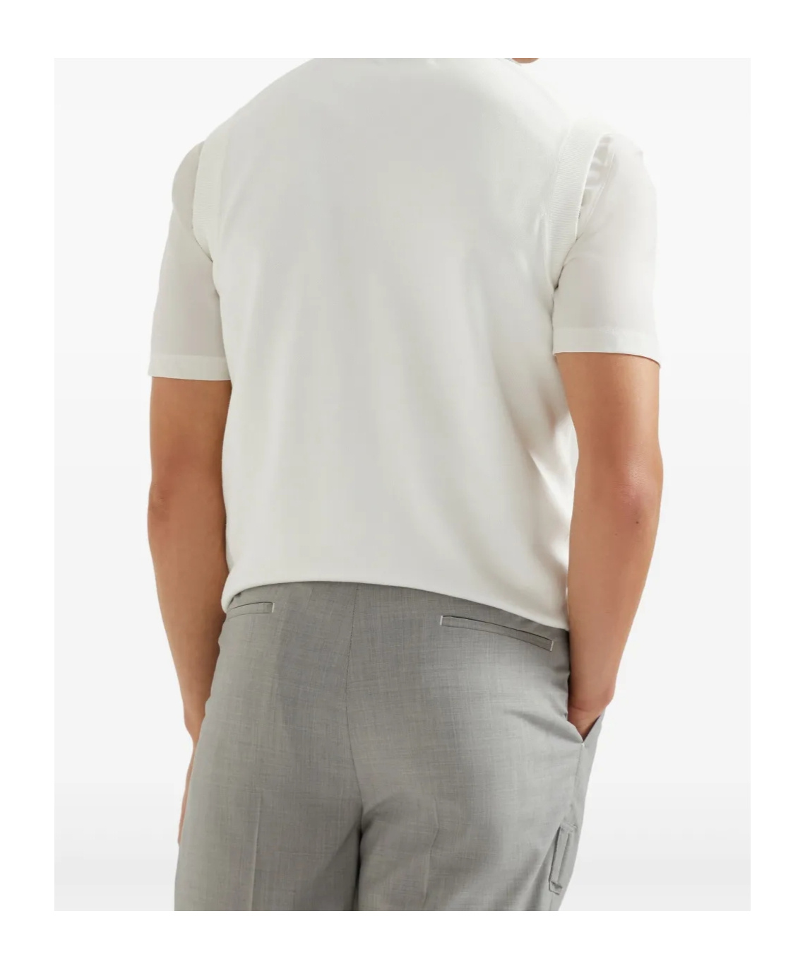 Brunello Cucinelli Cotton Sweater Vest In White