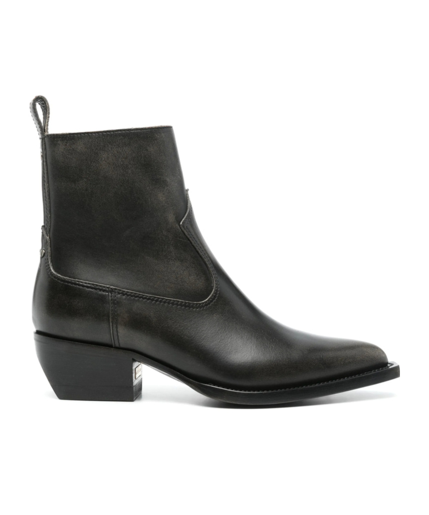 Golden Goose 45mm Debbie Boots In Black