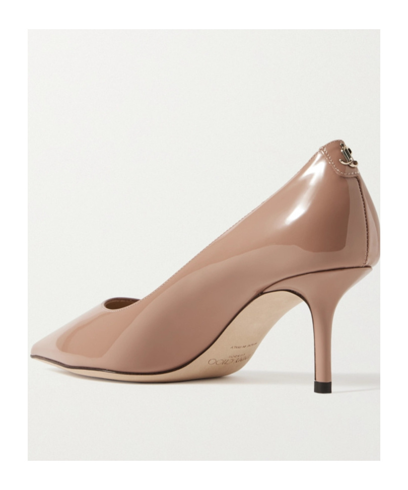 Jimmy Choo Love 65 Pumps In Biscuit Leather In Nude