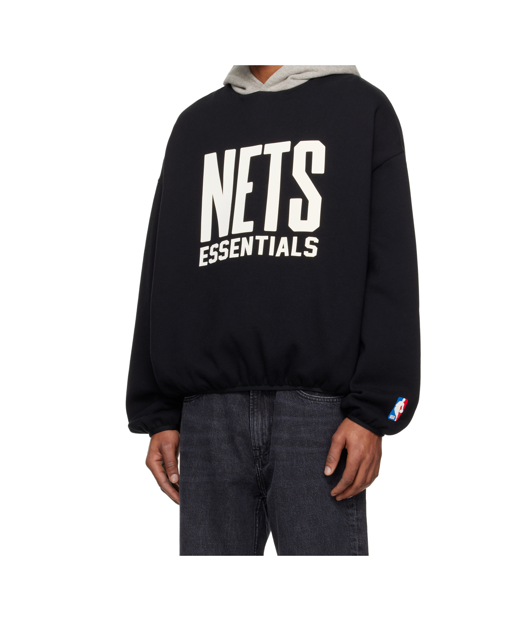 Essentials Long Sleeve Sweatshirt In Black