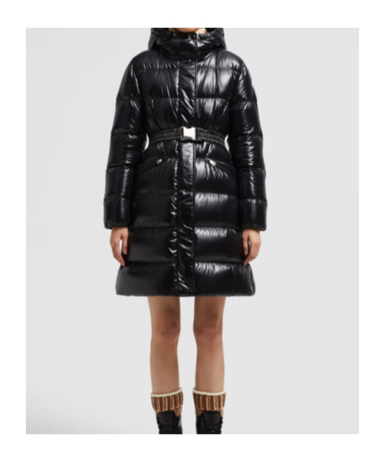 Moncler Bellevue Coat In Black