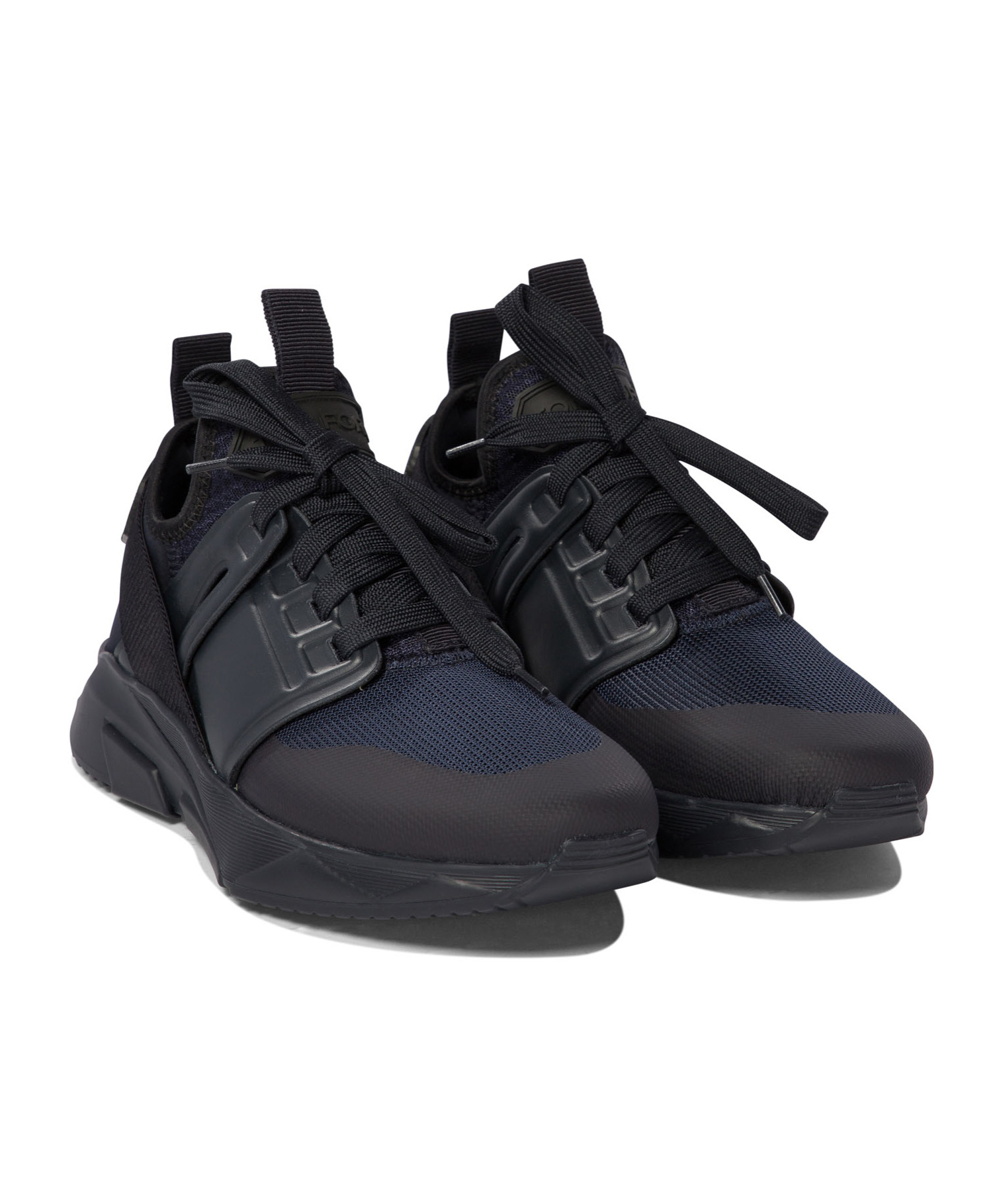 Tom Ford A Pair Of Low-cut Casual Shoes In Black