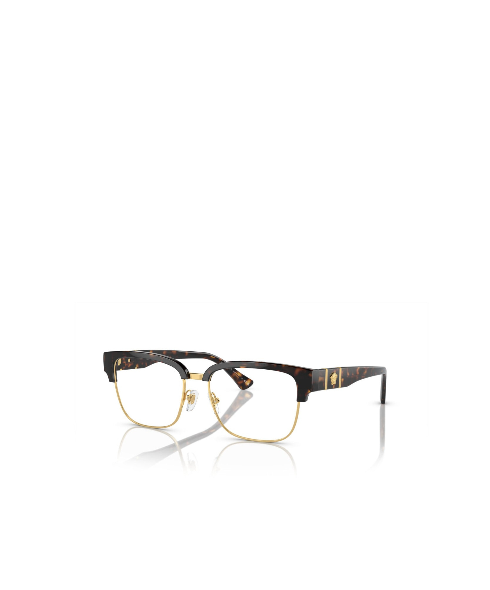 Versace Logo Flat Mirror In Black