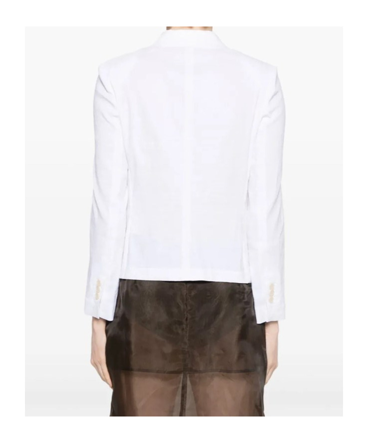 Theory Single-breasted Blazer In White