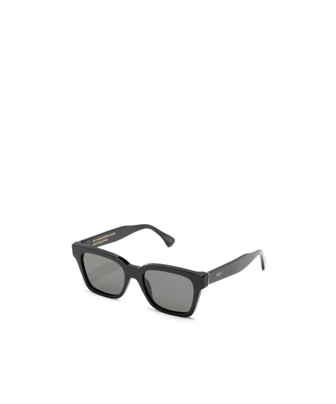 Shop Retrosuperfuture Geometric Frame Sunglasses In Gray