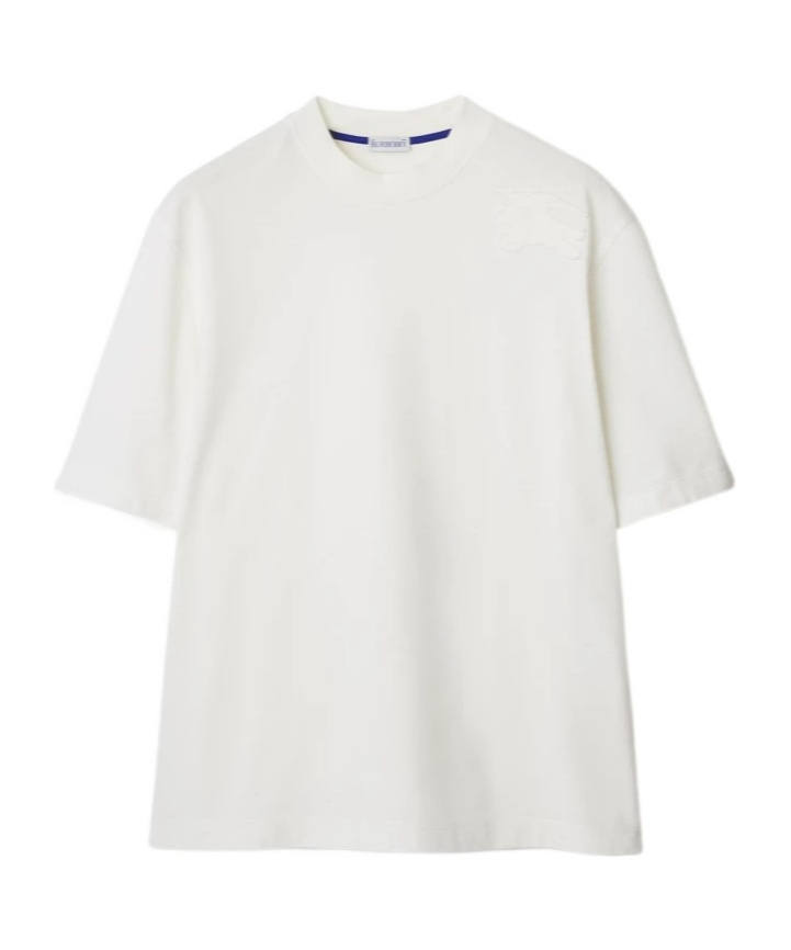 Burberry Ekd Logo T-shirt In White