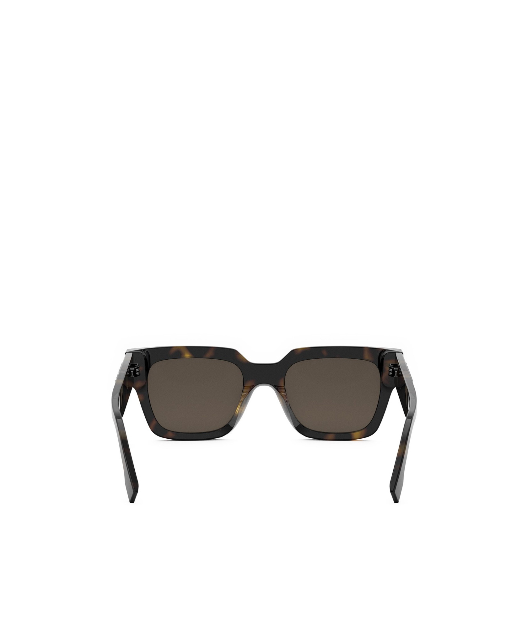 Fendi Geometric Sunglasses In Green