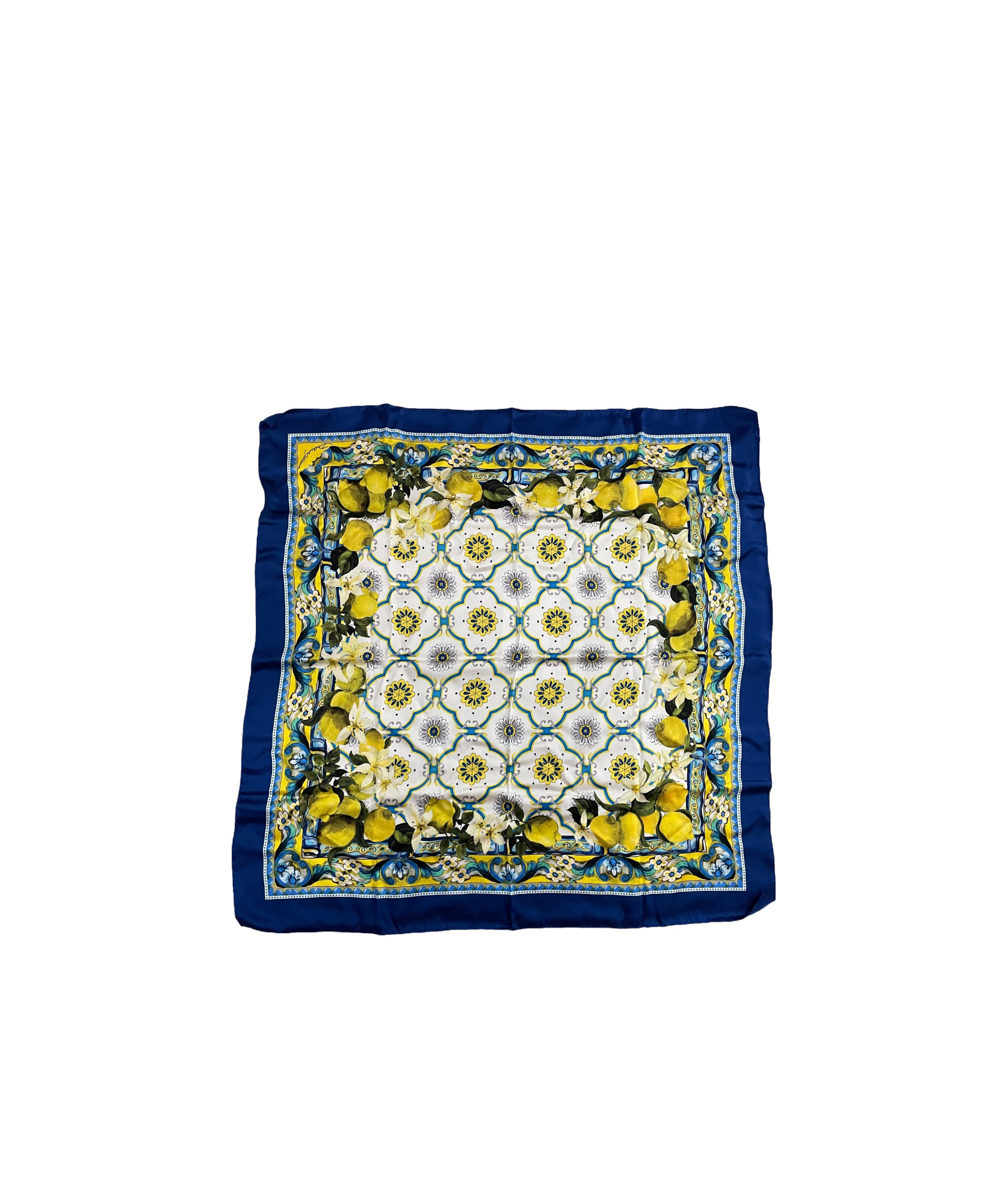 Dolce & Gabbana Pattern Printed Scarf In Multicolor