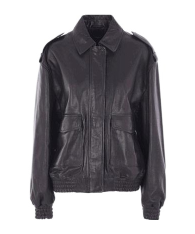 Arma Flap-pocket Leather Jacket In Black