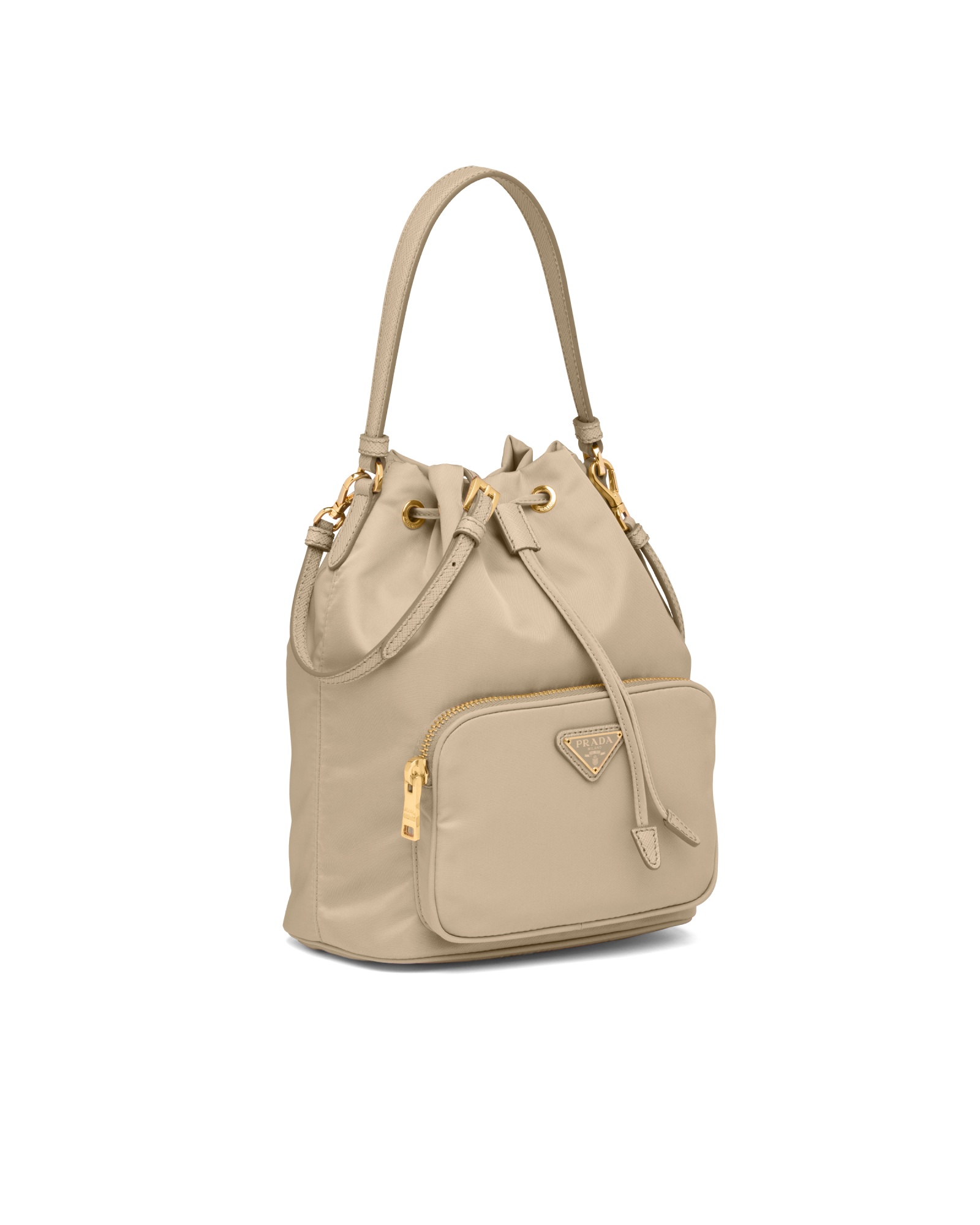 Prada Re-edition 1978 Mini Shoulder Bag In Nude