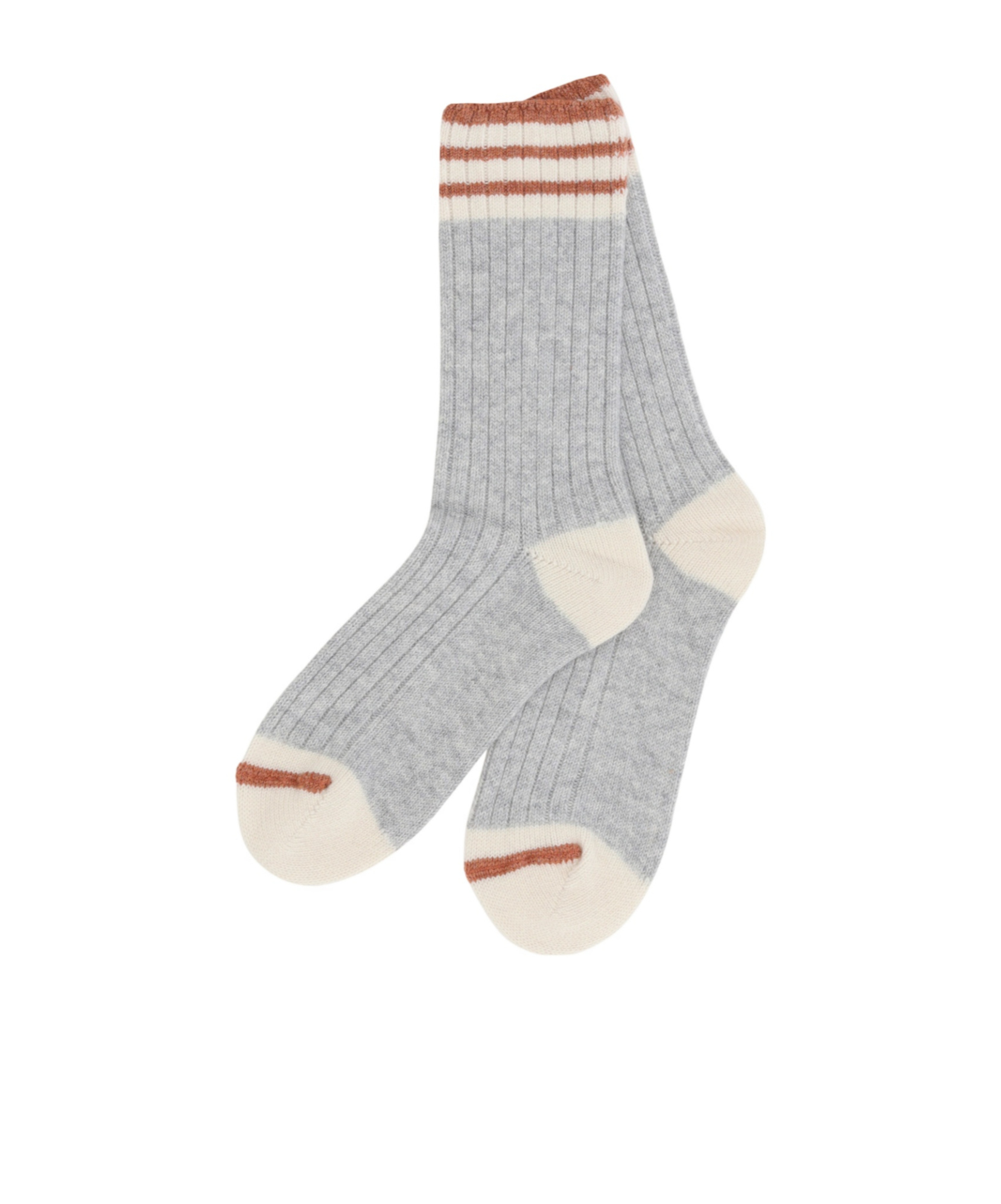 Brunello Cucinelli Cashmere Socks In Gray