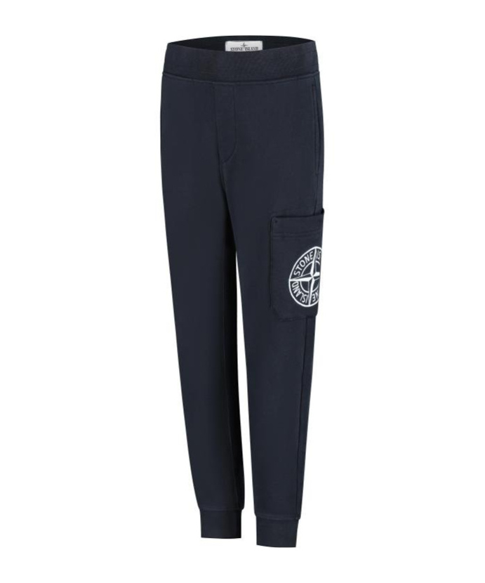 Stone Island Logo Embroidered Cargo Joggers