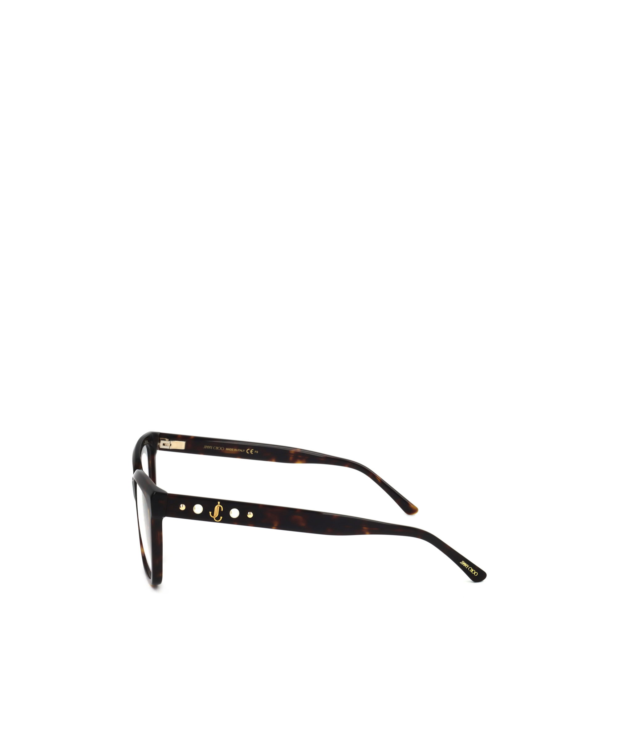 Jimmy Choo Square-frame Glasses In White
