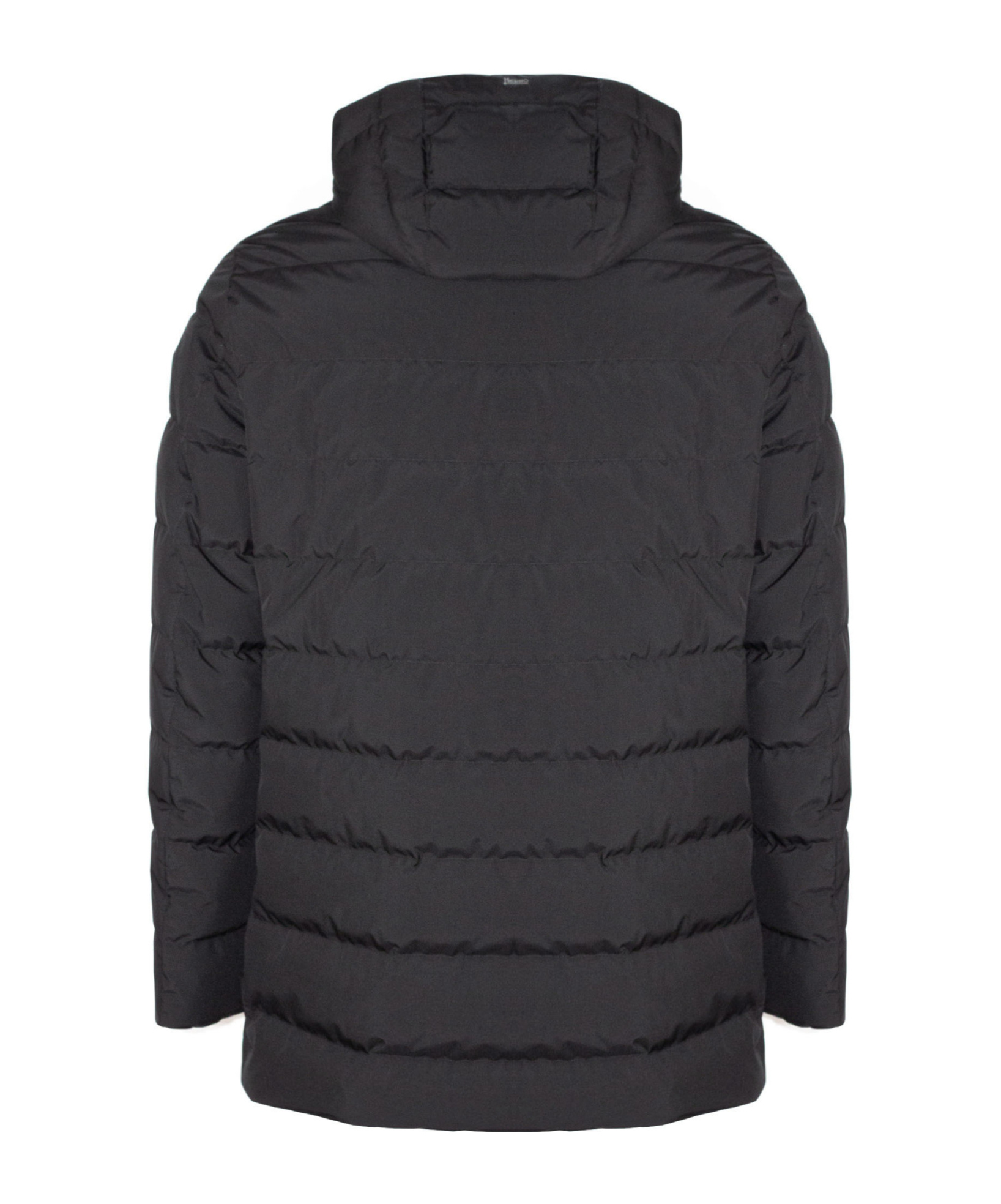 Herno Gore Windstopper Laminar Parka In Black