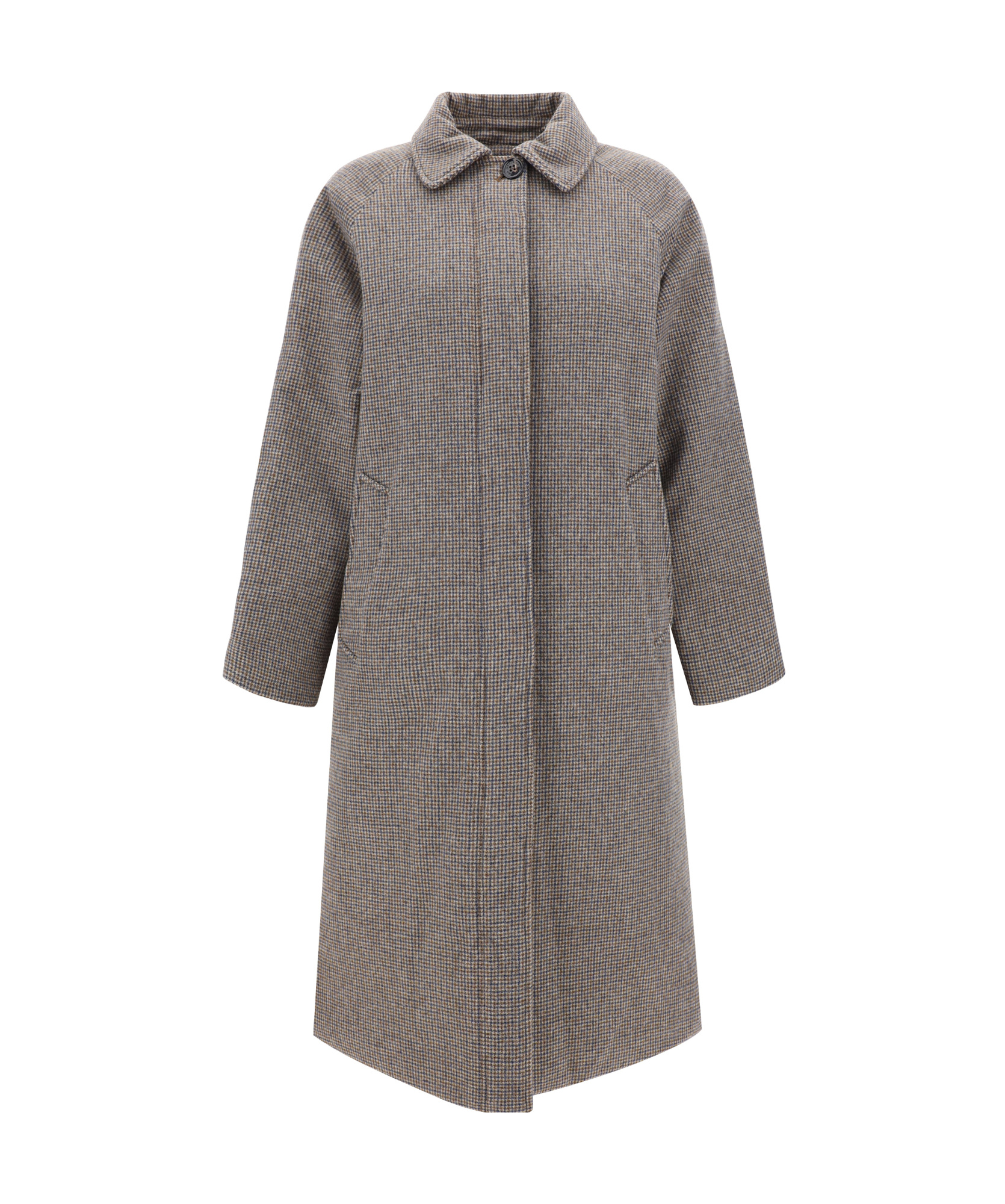 Woolrich Long-sleeved Coat In Gray