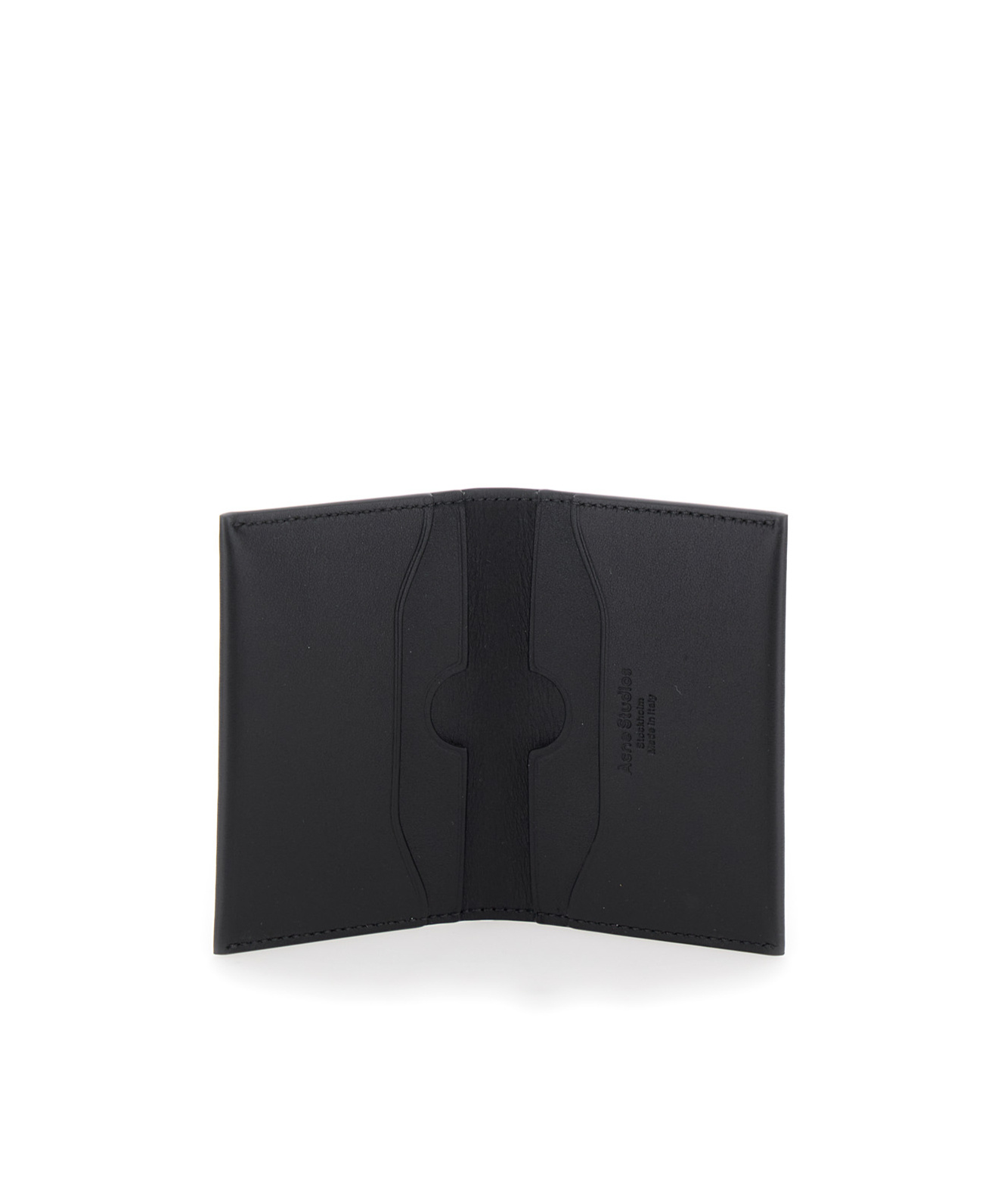 Acne Studios Folding Wallet In Black