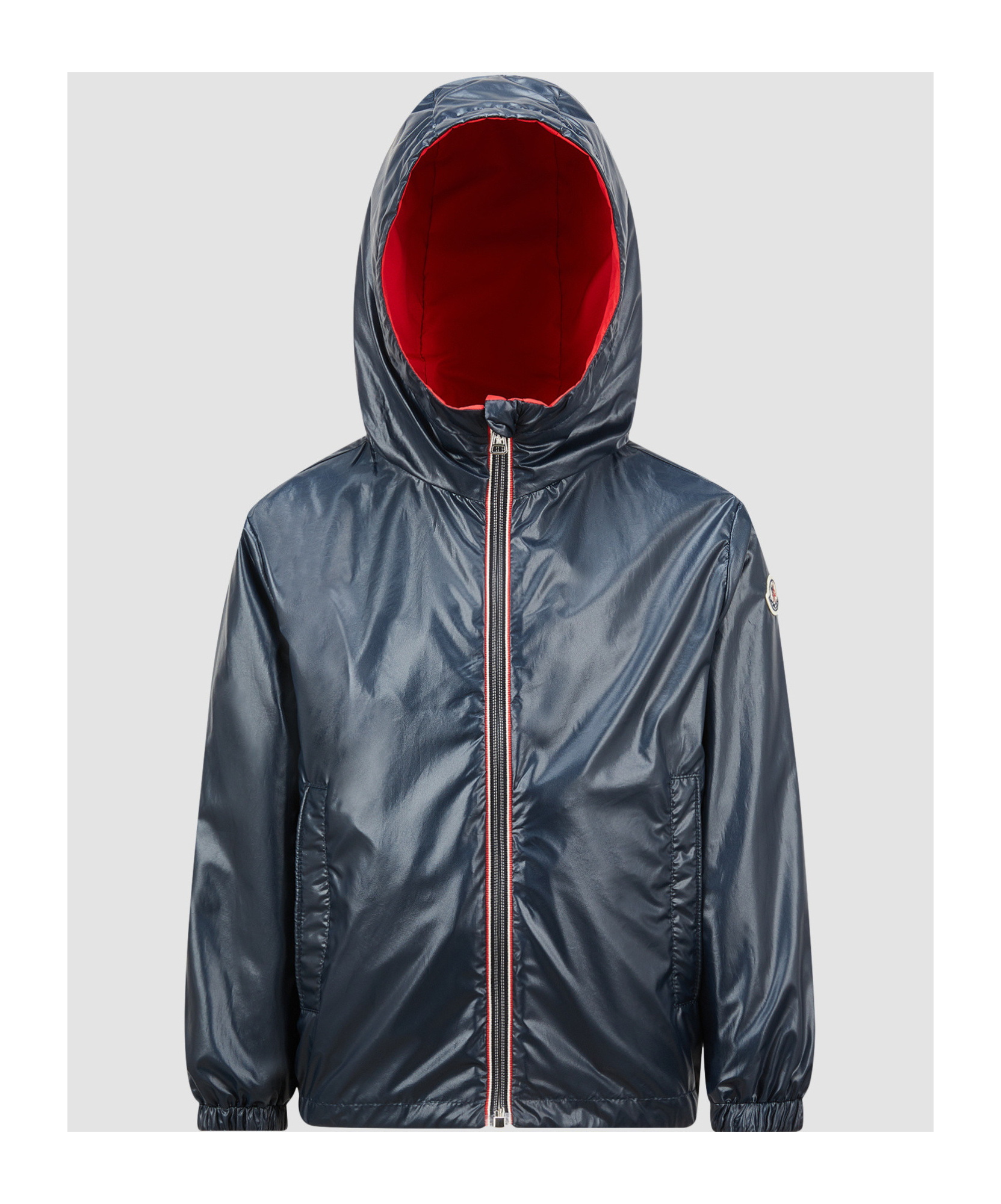 Moncler Olchard Reversible Hooded Jacket In Red