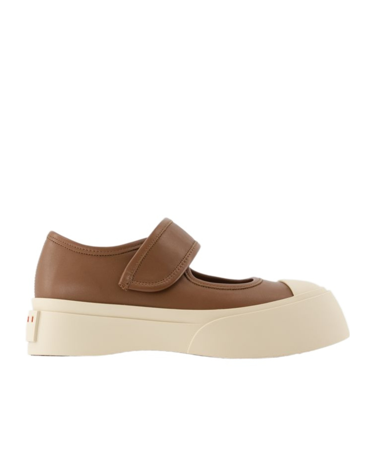 Marni Mary Jane Ballerinas In Nude