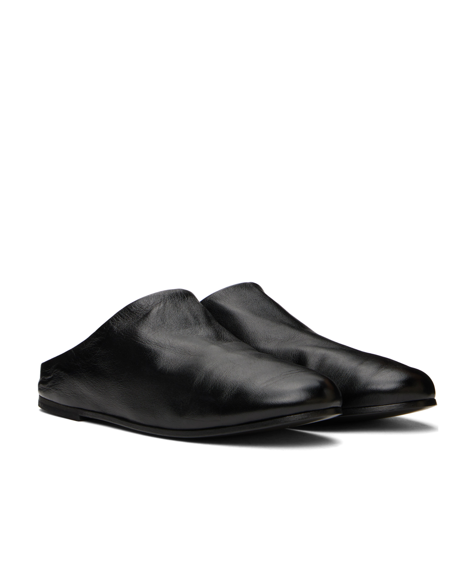 Marsèll Black Steccoblocco Mules In Black