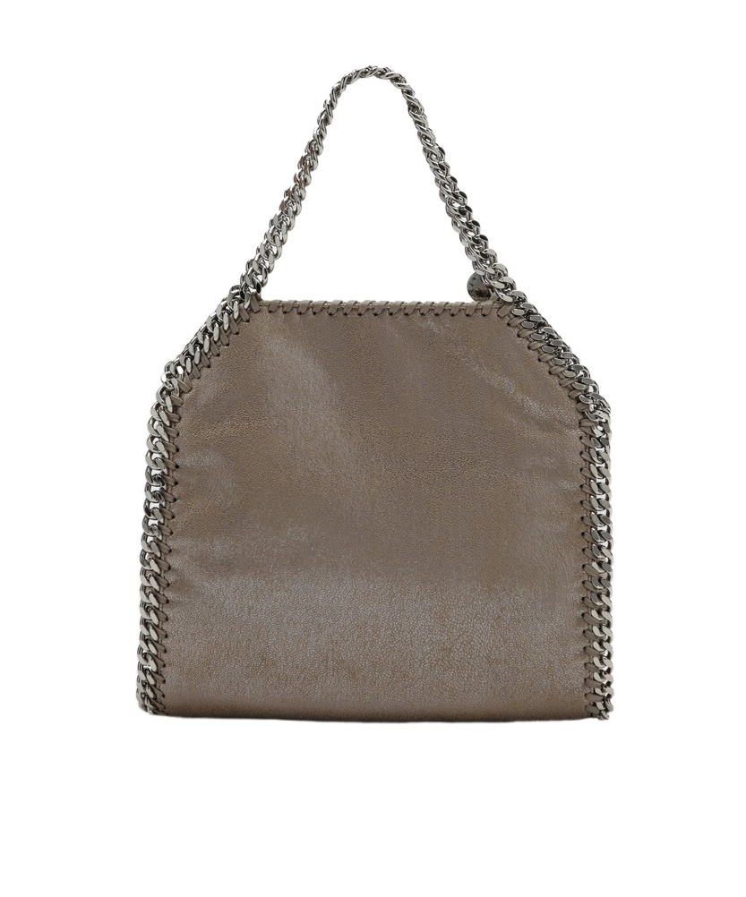 Stella Mccartney Chain Shoulder Bag In Green