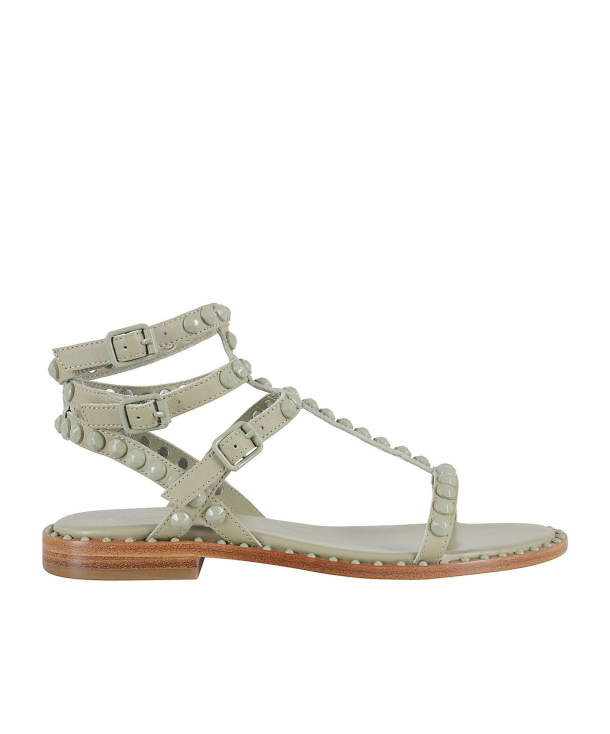 Ash Playbis Embellished Sandals In Nude