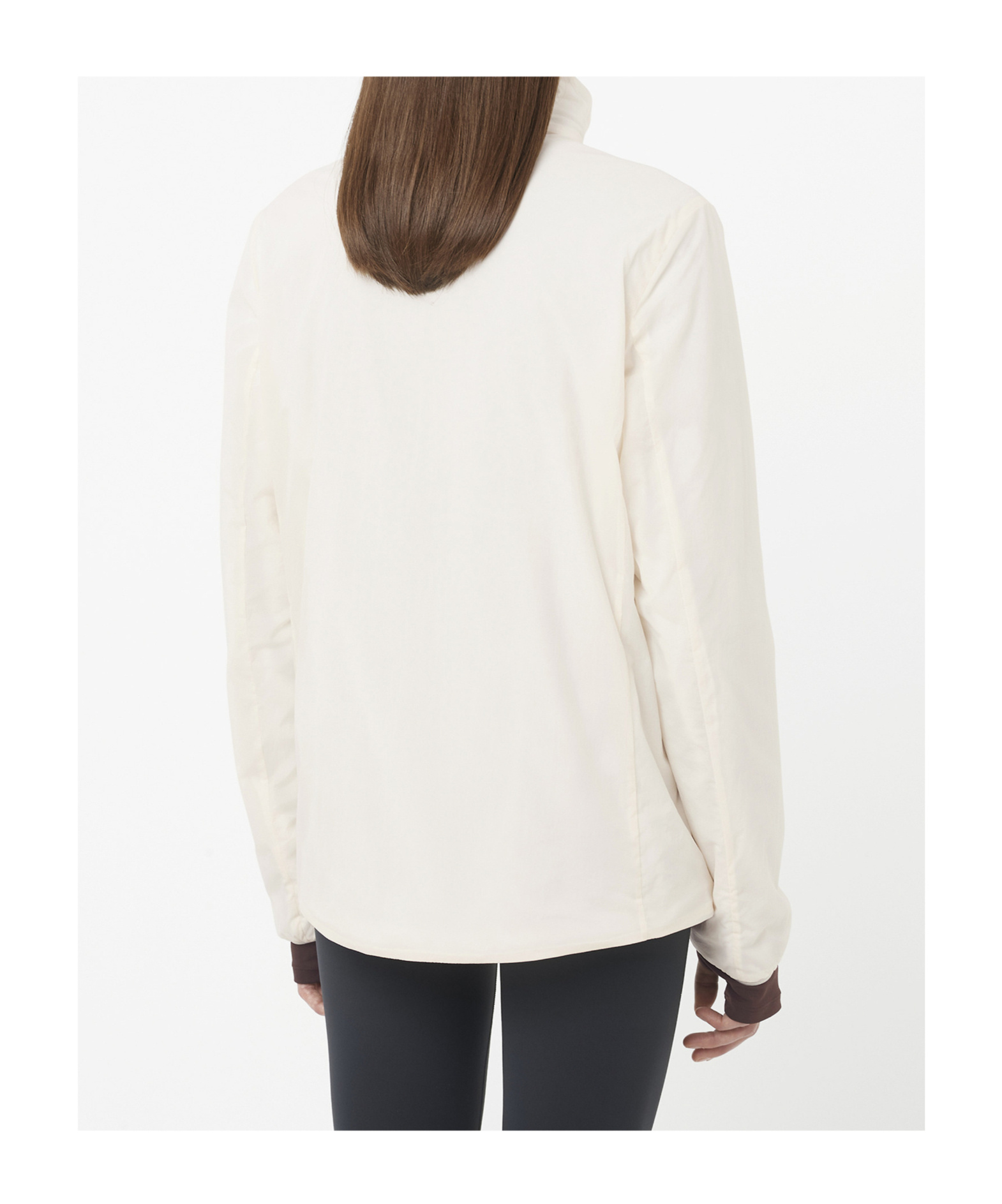 Salomon Mountain Flex Zip Jacket In Neutral