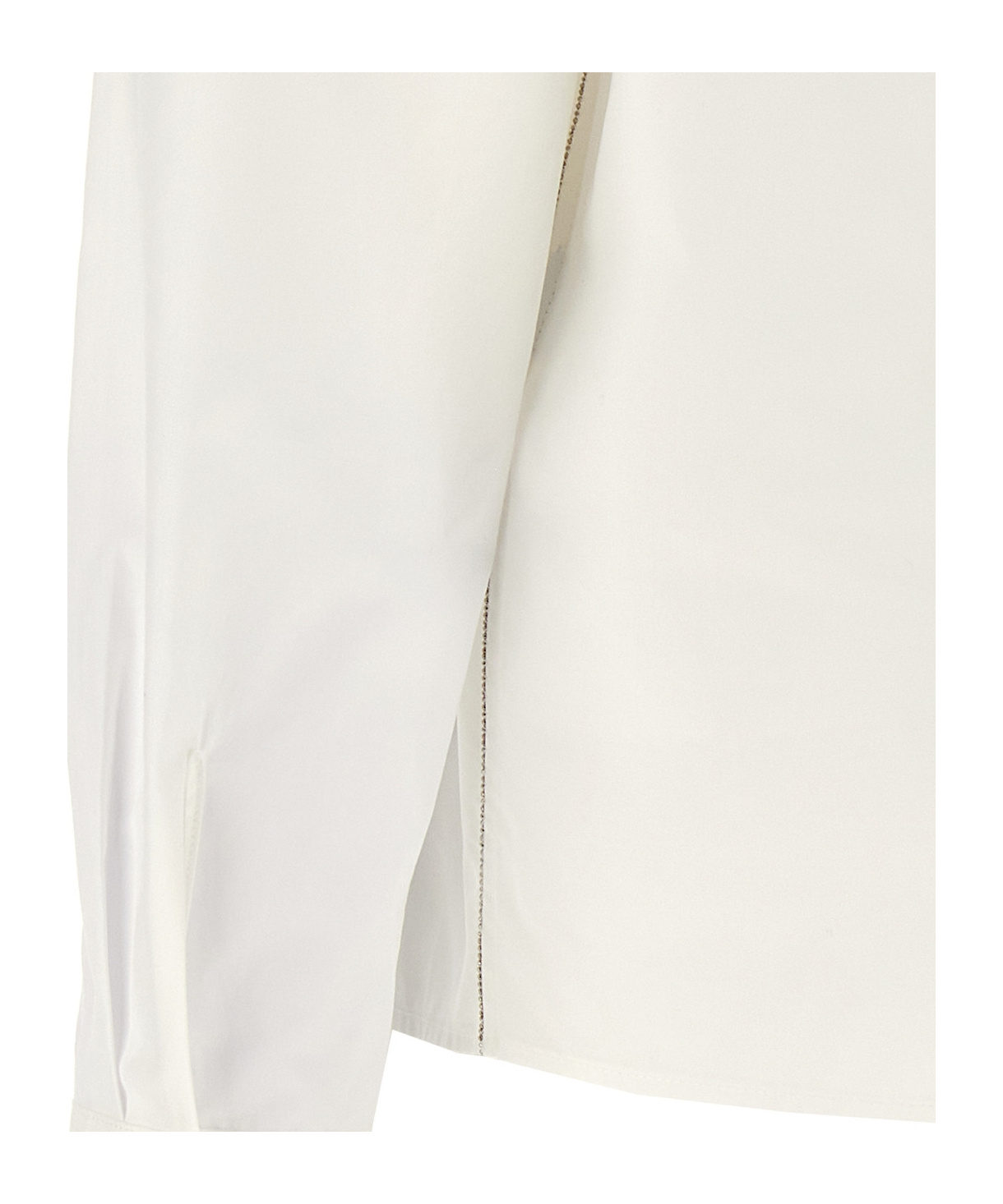 Fabiana Filippi Women's Cotton Poplin Shirt In White