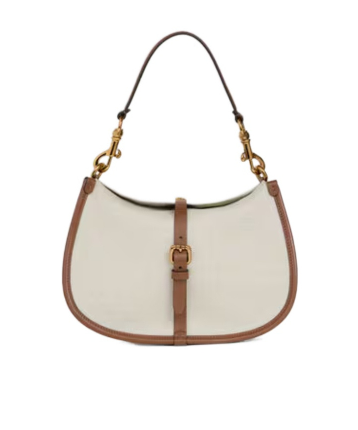 Etro Medium Pony Shoulder Bag In White