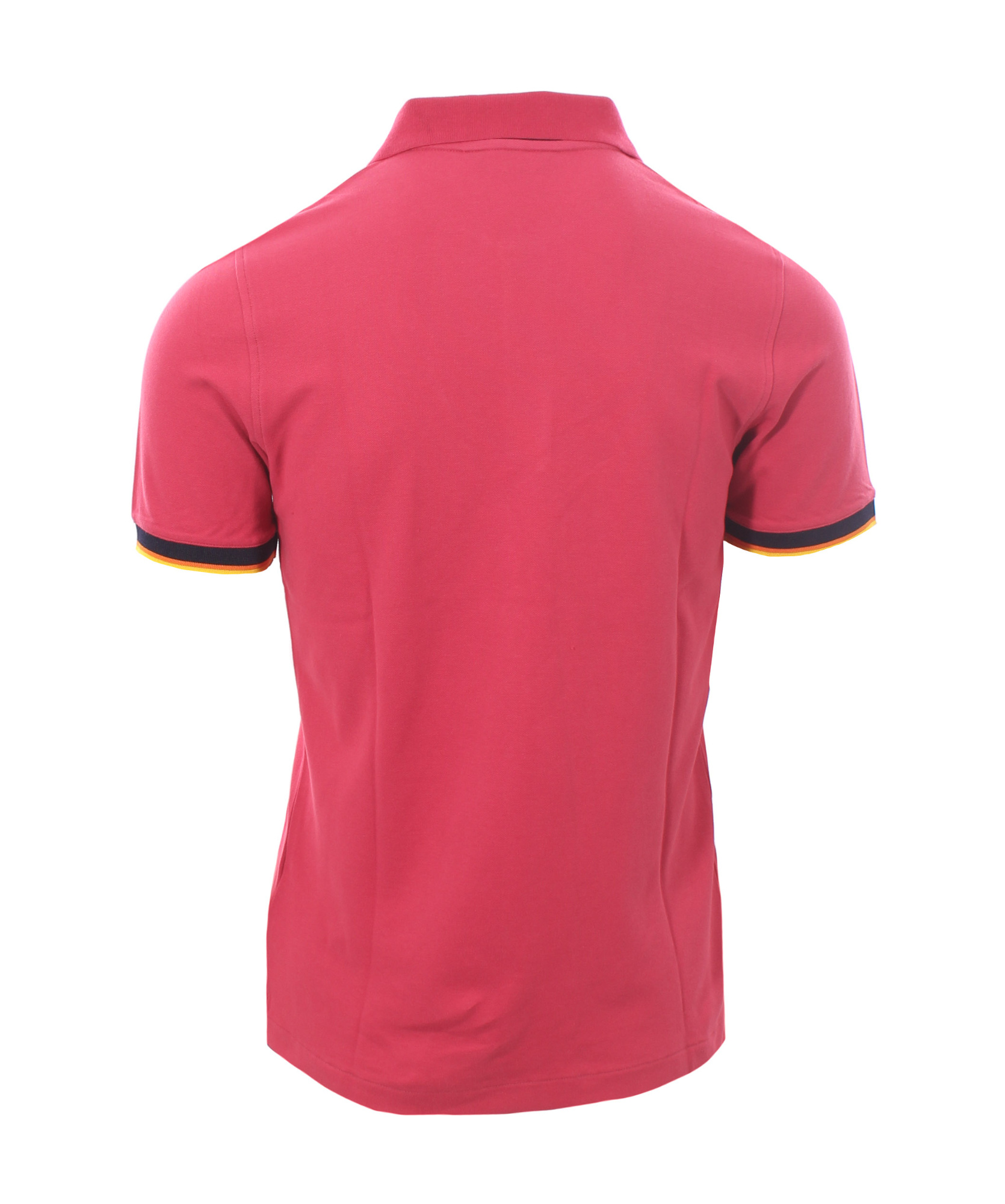 Shop K-way Short-sleeved Polo Shirt In Red