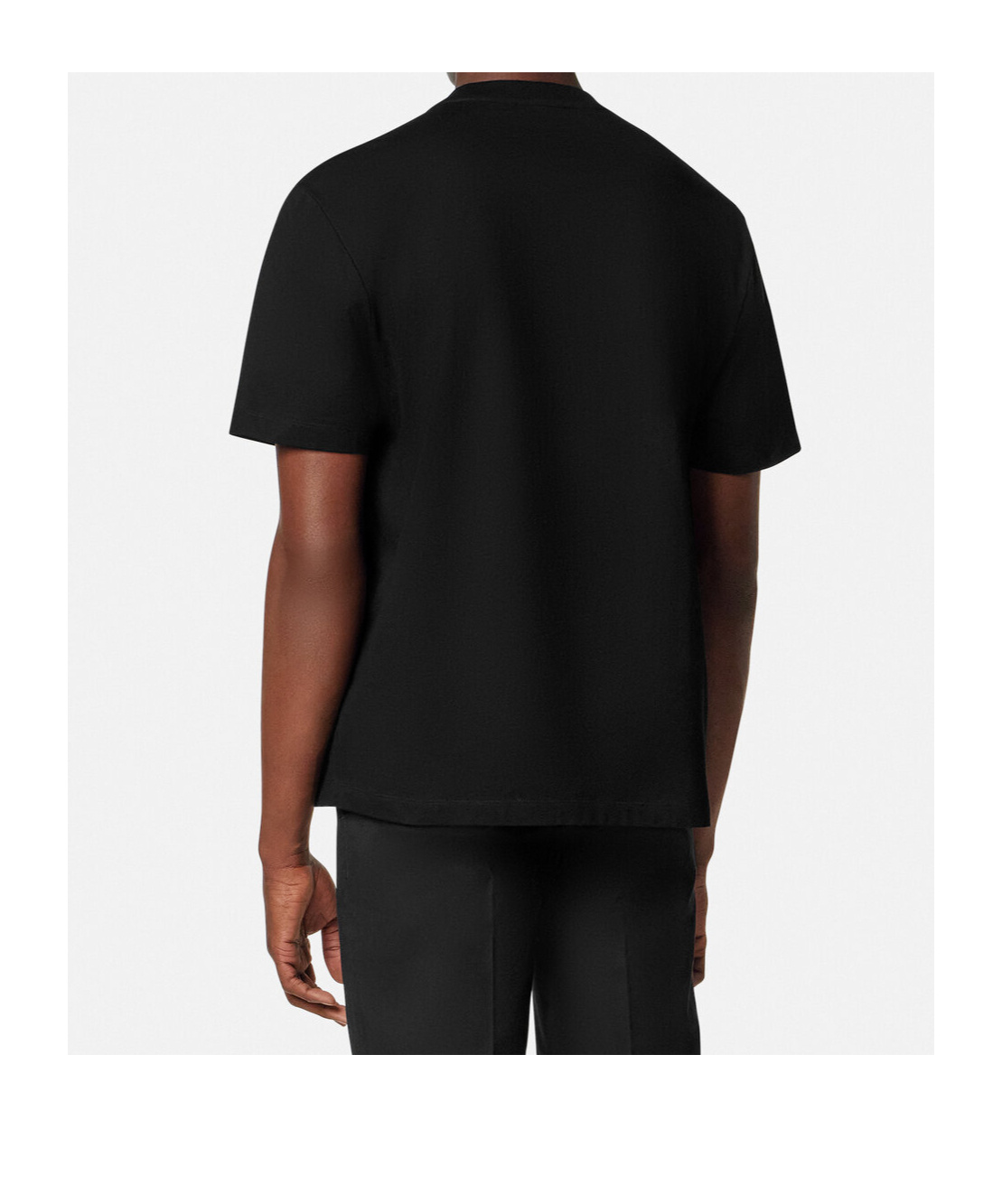 Versace Dive In Crest Embroidered T-shirt