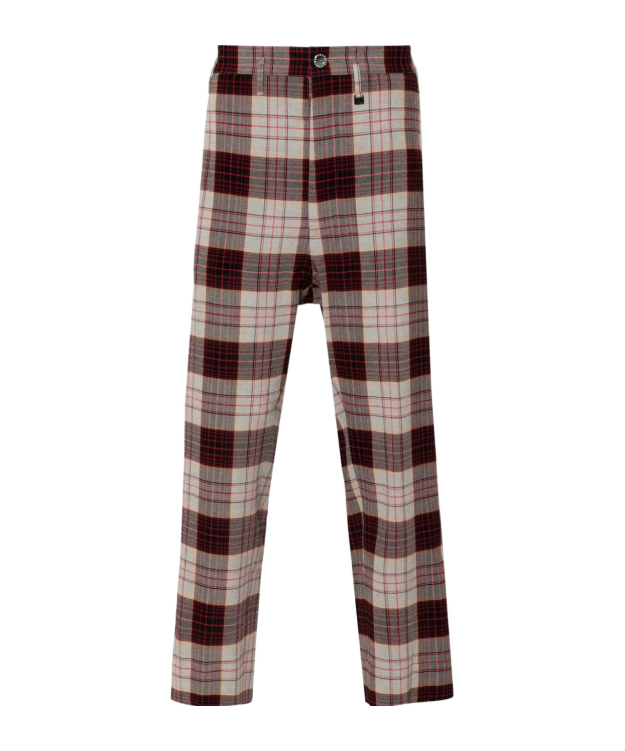 Vivienne Westwood M Cropped Cruise Trousers In Brown