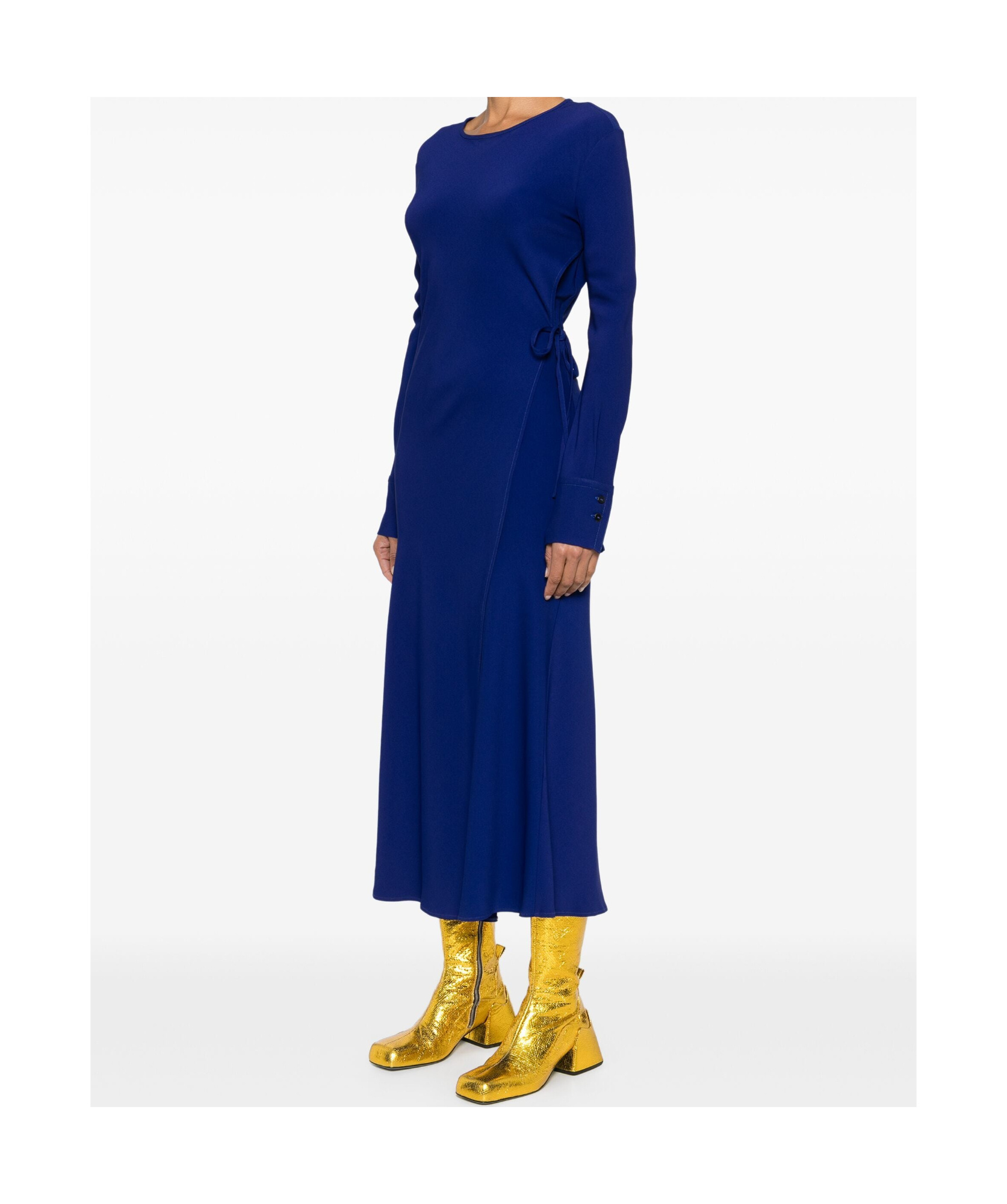 Forte Forte Forte_forte Stretch Cady Crepe Wrapover Dress
