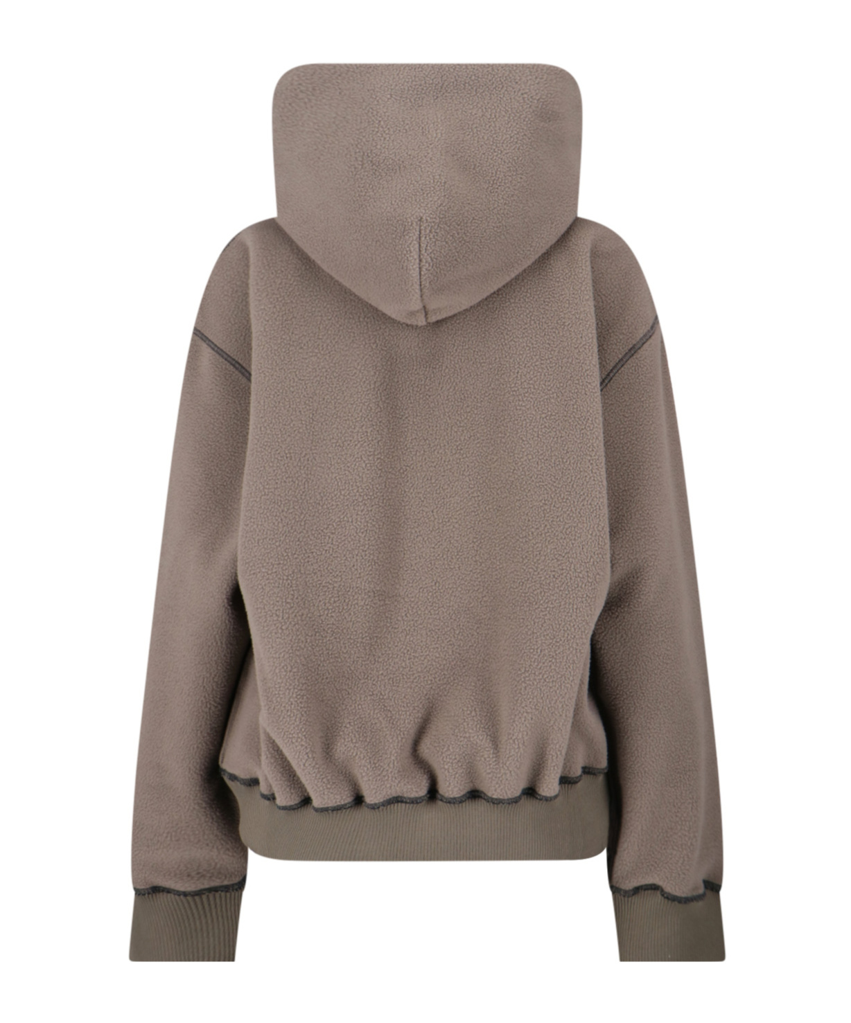 Mm6 Maison Margiela Long-sleeved Hoodie In Multi