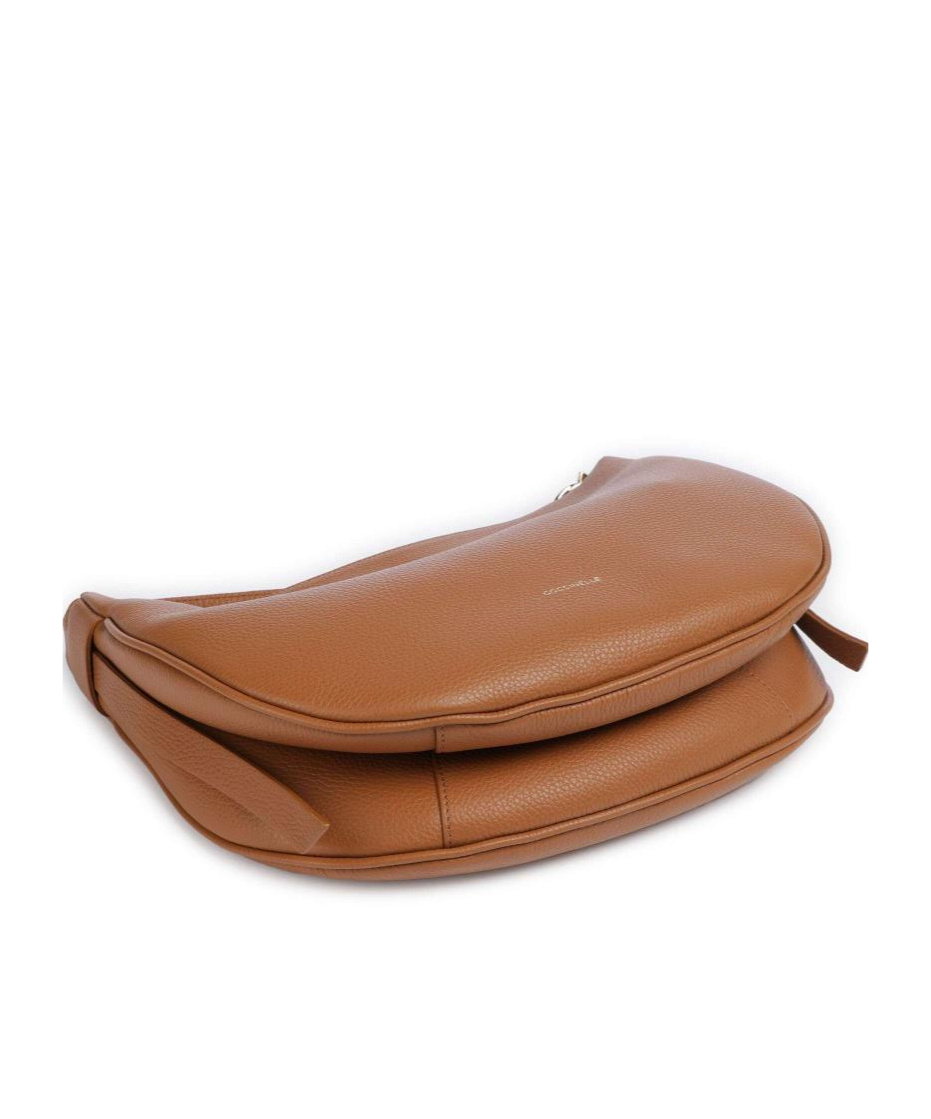 Shop Coccinelle C-easy Shoulder Bag In Brown