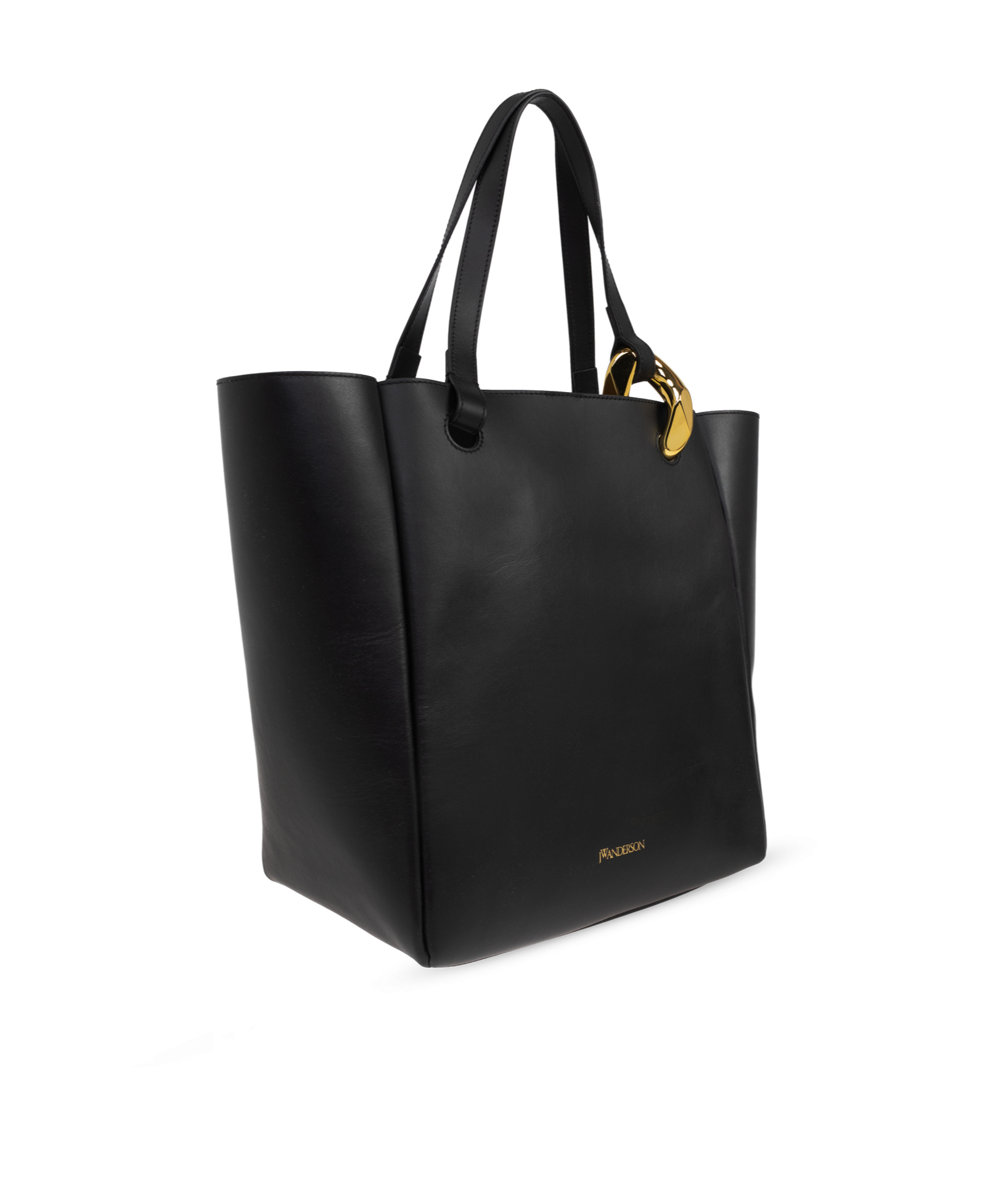 Jw Anderson J.w. Anderson Chain Shopper Bag In Black