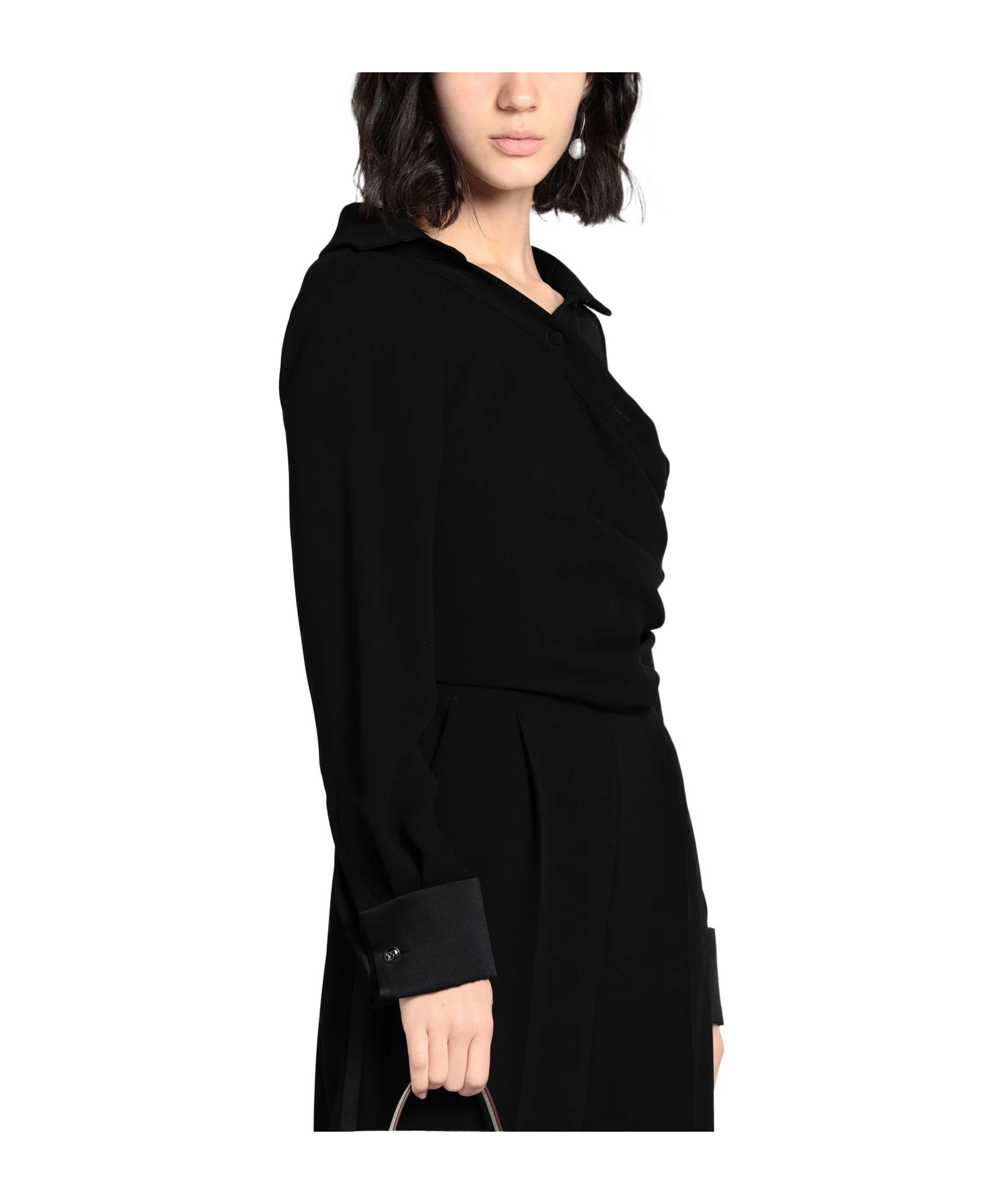 Max Mara Sleevesscoop Jumpsuits In Black