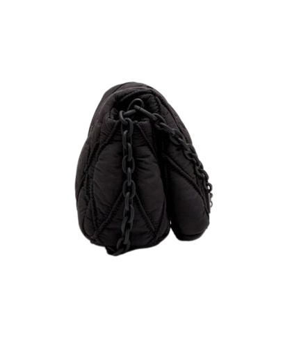 Diesel Small Charm-d Shoulder Bag In Black