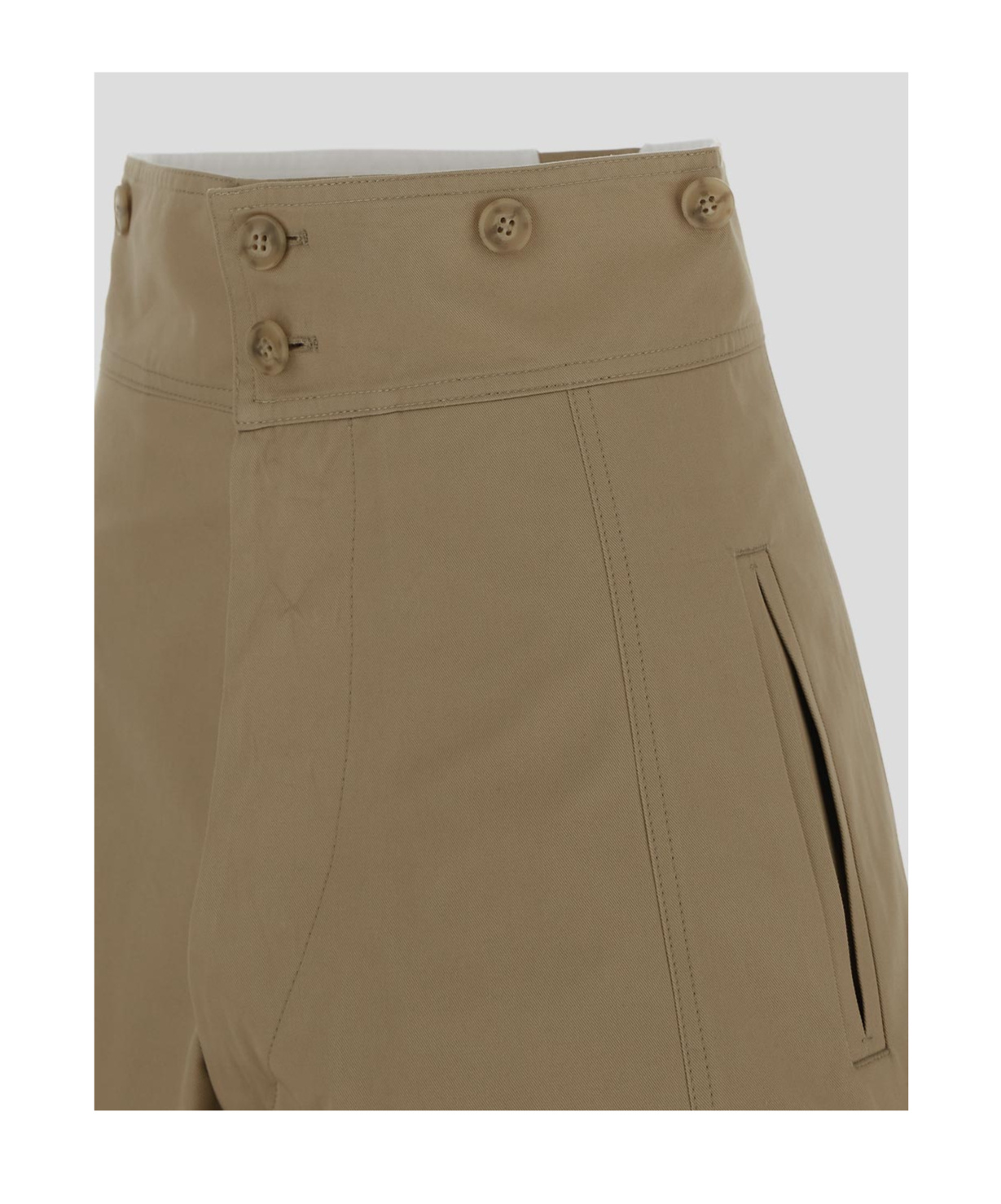 QUIRA WIDE-LEG CASUAL PANTS